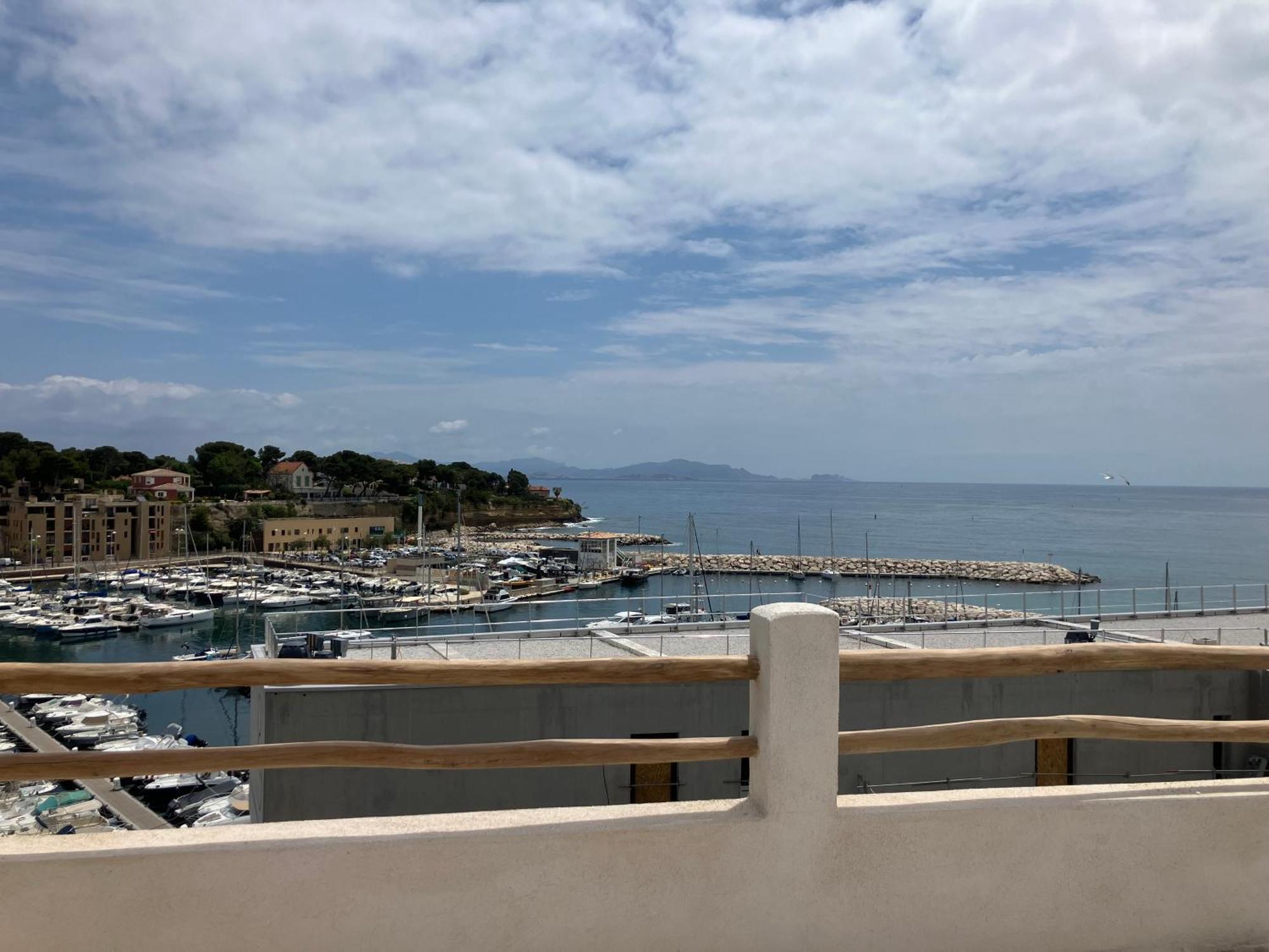 T2 Vue Sur Le Port Jacuzzi Terrasse Et Parking Apartman Carry-le-Rouet Kültér fotó